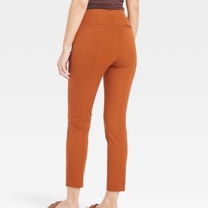 Hi-Rise Skinny Ankle Pull On Pants